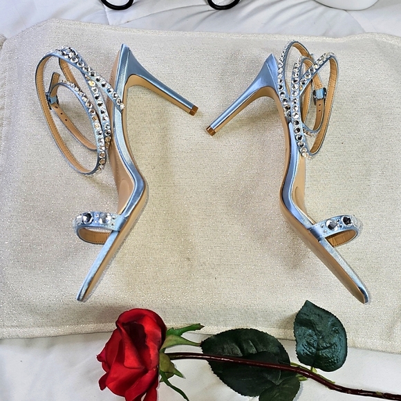 Strappy Stiletto Heels Elegant Wear Office Wear Career Wedding Prom - Picture 6 of 16